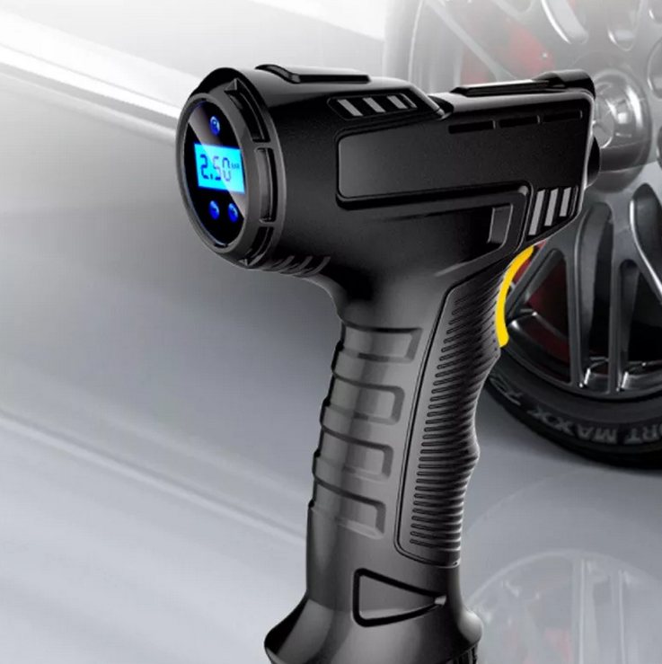 Compresor de Aire Automatico Led - Tipo Pistola