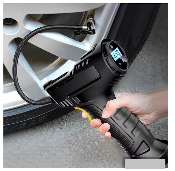 Compresor de Aire Automatico Led - Tipo Pistola