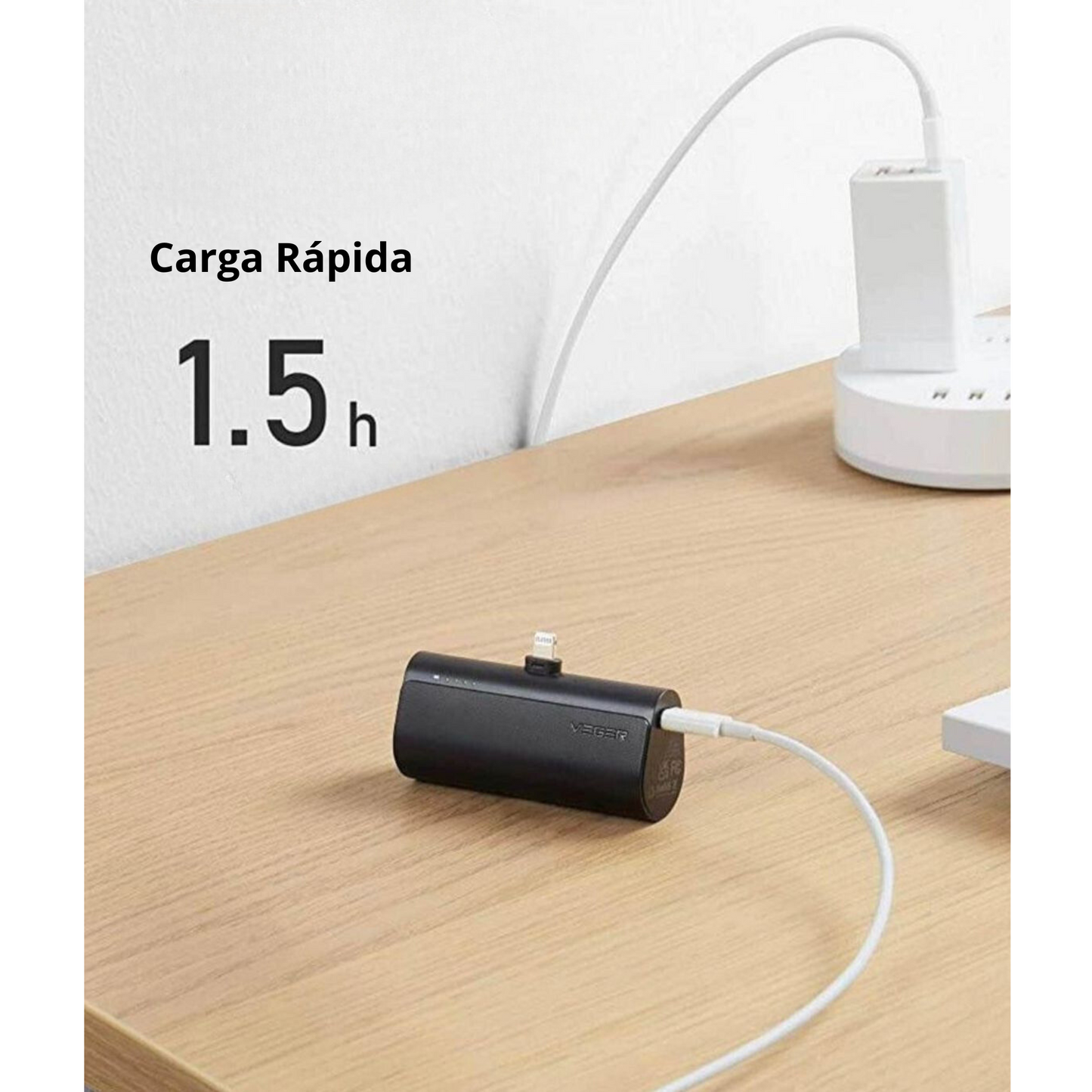 Power Bank Cargador Portatil Tipo C 5000 mAh